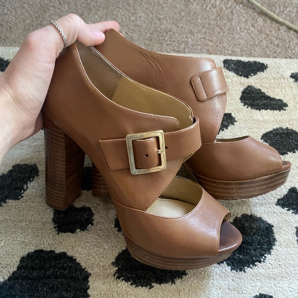 Michael Kors Leather Heels